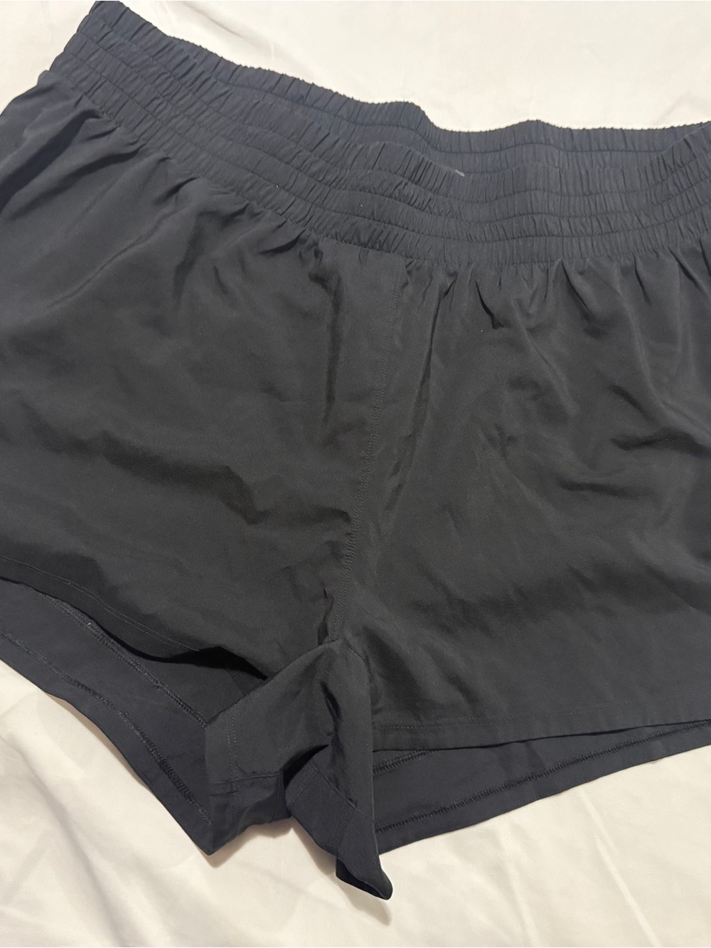 adidas Women's Black Athletic Shorts with Elastic Waist
